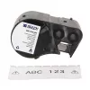 BRADY M5C-1500-499 zelflaminerende vinyl etiketrol voor BMP51/BMP53/M511, 12,7 mm x 6,4 m, wit