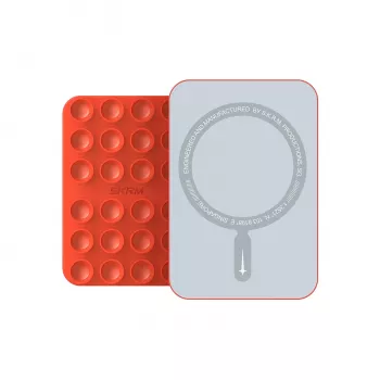 SKINARMA Stax MagSafe zuignap houder voor telefoon oranje