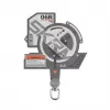 SKINARMA Ekho universele lanyard adapter patch grijs