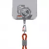 SKINARMA Ekho universele lanyard adapter patch grijs