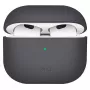 UNIQ Lino siliconenhoes voor AirPods 3e generatie, asgrijs