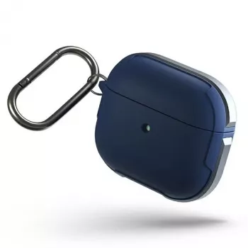 UNIQ Valencia antibacteriële hoes voor AirPods 3e generatie blauw