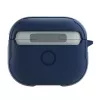 UNIQ Valencia antibacteriële hoes voor AirPods 3e generatie blauw