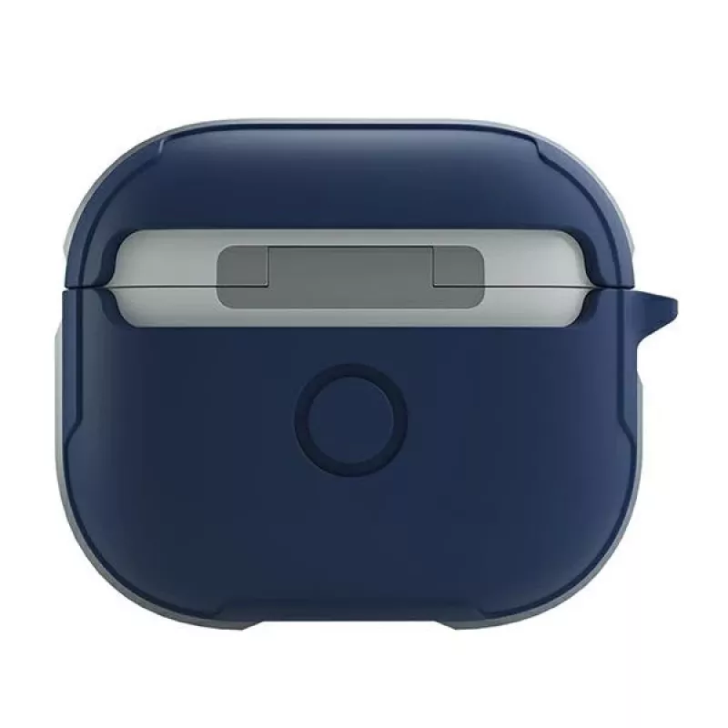 UNIQ Valencia antibacteriële hoes voor AirPods 3e generatie blauw