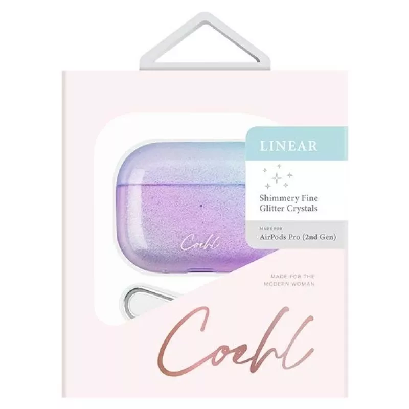 UNIQ Coehl Linear hoes voor AirPods Pro 2 (2022/2023) - Stardust