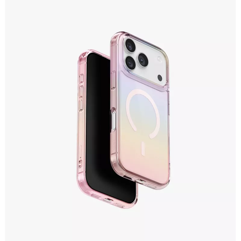 UNIQ Iridescia Magclick laadcase voor iPhone 17 Pro - Holo Quartz