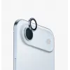 UNIQ Optix aluminium cameralensbeschermer met applicator voor Apple iPhone Air, Zilver