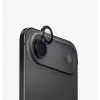 UNIQ Optix aluminium cameralensbeschermer met applicator voor Apple iPhone Air, Zilver