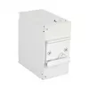 EFB DIN-rail verdeelbox OM4, 12x LC-pigtail, 6x LC-duplex koppeling, lichtgrijs