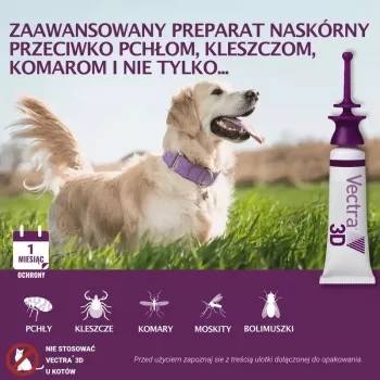 Ceva Vectra 3D voor honden boven 40 kg, 3 pipetten
