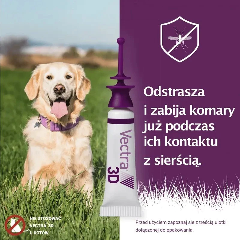 Ceva Vectra 3D spot-on oplossing voor honden 10-25 kg, 3 pipetten