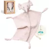 Momcozy katoenen knuffelolifant voor baby's, roze