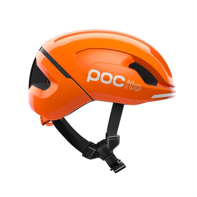 POC POCito Omne MIPS kinderfietshelm - neonoranje - XS (48-52 cm)