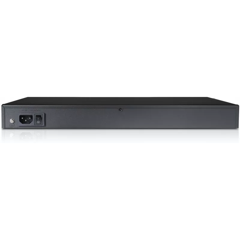 GETFORT GF-124-24PG-2S-400 24-poorts gigabit PoE+ switch met 2 SFP uplinks, 400W budget, rackmount