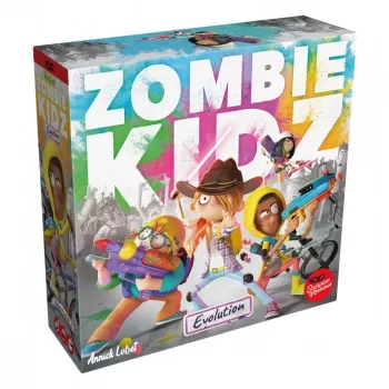 Zombie Kidz Evolution coöperatief legacy-bordspel voor kinderen en gezinnen