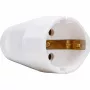Kopp randaarde contactdoos, 3x1,5 mm², arctisch wit