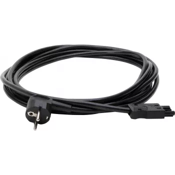 Kopp randaarde verlengsnoer 5 m H05VV-F 3G1.5 zwart GST18i3