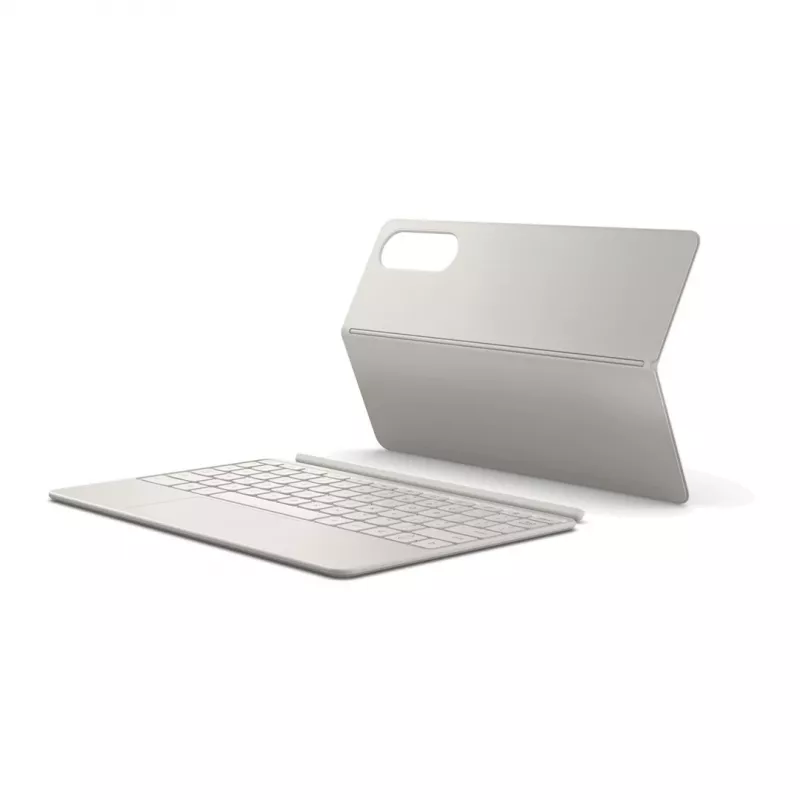 Lenovo Yoga Tab zilver folio-hoes met standaard en magneetsluiting