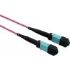 VALUE MPO-trunkkabel 50/125µm OM4, MPO/MPO, type A, violet, 15 m