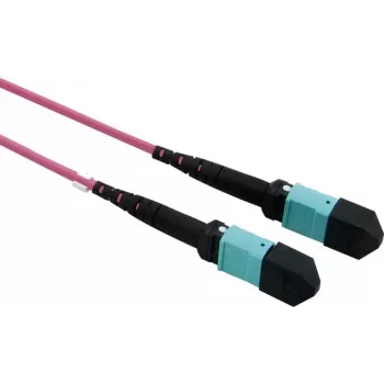 VALUE MPO-trunkkabel 50/125µm OM4, MPO/MPO, Type A, violet, 15 m