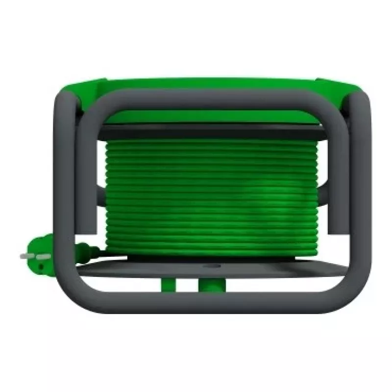 Schneider Electric IMT33147 Odace 4-voudig stekkerblok met 1,5 m kabel, wit