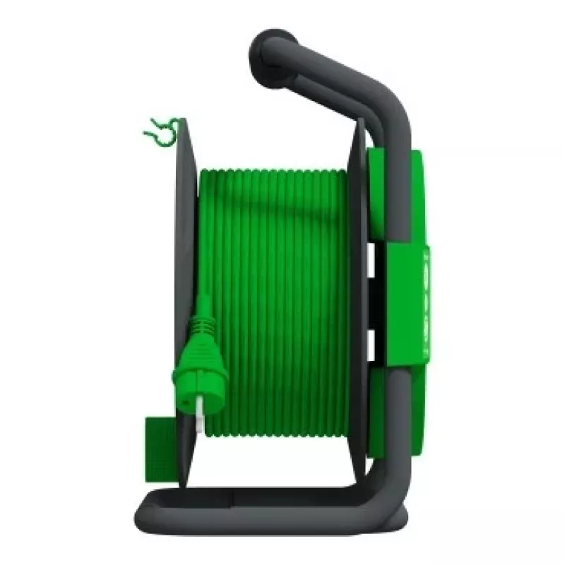Schneider Electric IMT33147 Odace 4-voudig stekkerblok met 1,5 m kabel, wit