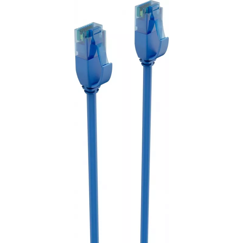 ShiverPeaks BASIC-S slim Cat.6 U/UTP patchkabel, 5m, blauw