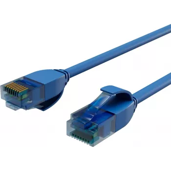 ShiverPeaks BASIC S- slim patchkabel Cat.6 U/UTP 3m blauw