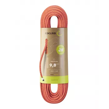 Edelrid Heron Eco Dry 9.8 mm 70 m dynamische klimtouw - Fire