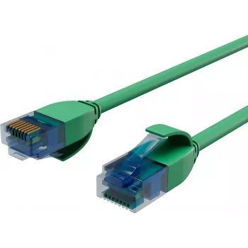 ShiverPeaks BASIC-S slim Cat.6 U/UTP patchkabel, 3m, groen