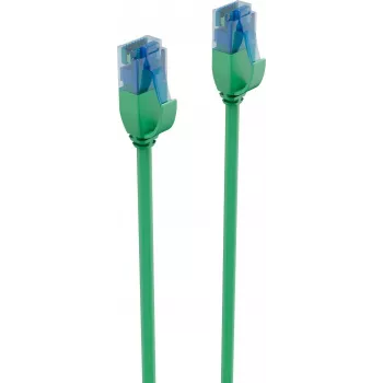 ShiverPeaks BASIC-S slim Cat.6 U/UTP patchkabel, 5,0 m, groen