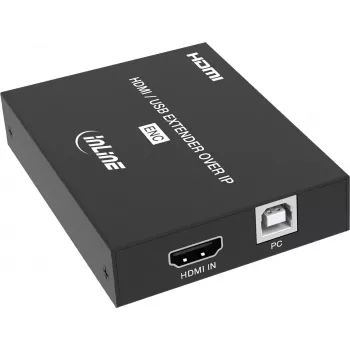 InLine® KVM extender via IP, HDMI Full HD, 150m, zender (TX)