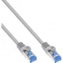 INLINE B-72603 Cat.6A S/FTP LSZH patchkabel, CCA, grijs, 3m, 40-pack