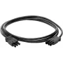 Kopp verbindingskabel compatibel met GST-stekkersysteem, M/M, 1,5 mm², 3 m, zwart