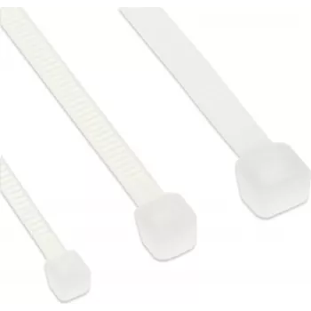 InLine® kabelbinders 200mm x 4,8mm, naturel, 100 stuks