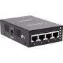 InLine 32304H 4-poorts PoE+ 10Gigabit injector hub, metaal, ventilatorloos, 120W budget
