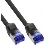 150 stuks B-pack InLine® Slim Cat.6A S/FTP LSZH patchkabel zwart 0,30 m