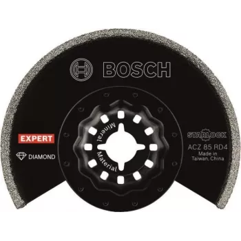 Bosch 2608902057 diamant universeel segmentzaagblad ACZ 85 RD4, 85 mm, Starlock, voor het verwijderen van voegmortel en mortel