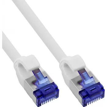 INLINE B-74903W 60-pack slim Cat.6A S/FTP LSZH patchkabel, wit, 3 m