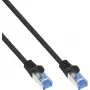 INLINE B-72655S Cat.6A S/FTP LSZH patchkabel, CCA, zwart, 0,50 m, 100-pack