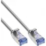 InLine® Slim patchkabel U/FTP PiMf Cat.6A grijs 3 m