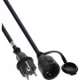 InLine® randaarde verlengkabel, outdoor IP44, aanraakbeveiliging, 20 m