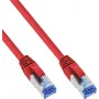 INLINE B-76805R 25-pack Cat.6A S/FTP LSZH patchkabel, 5m, rood