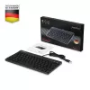 Perixx PERIBOARD-326 DE verlicht USB-toetsenbord, bedraad, zwart