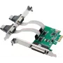 InLine® PCIe-interfacekaart, 2x RS-232 + 1x parallelpoort