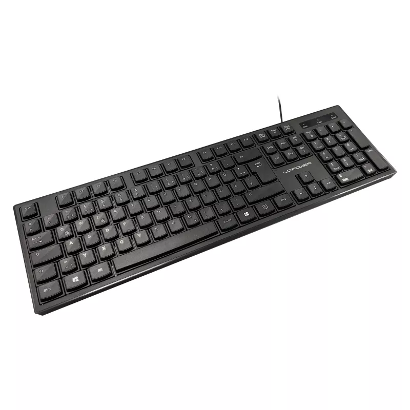 LC-Power LC-KEY-903DE kantoortoetsenbord, USB, zwart, Duitse layout