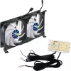 Titan TTC-SC22(A)/V2+ dubbele koelkastventilator 92x25mm IP55 voor camping