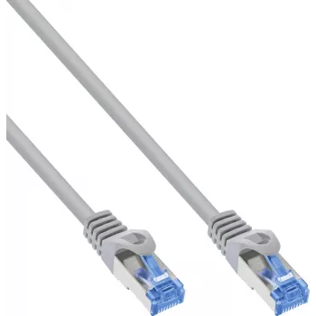 InLine® Cat.6A S/FTP LSZH patchkabel, CCA, grijs, 2m, 50-pack