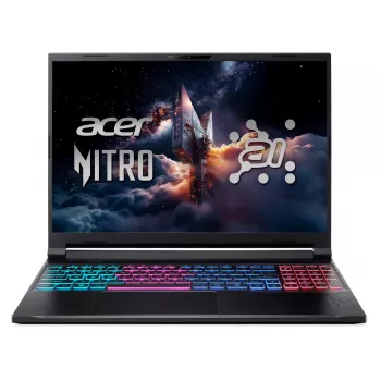 Acer Nitro V 16S AI Gaming-laptop - Ryzen AI 7 260, 16GB RAM, 1TB SSD, NVIDIA GeForce RTX 5050, 16 inch WQXGA 165Hz, zonder besturingssysteem