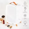 Rio FRBM-EU/1,0 6L Beauty-skincare-koelkast met LED-spiegel wit